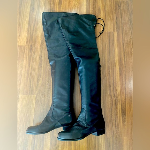 Escasda leather thigh high boots, brand new, size 37 - Picture 8 of 10